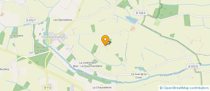 localisation de l'entreprise MONSIEUR PIERRE BOUDET à CHARBONNIERES
