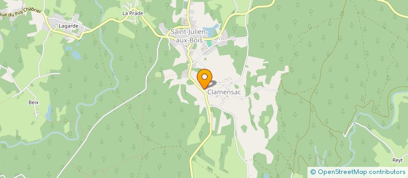 localisation de l'entreprise MONSIEUR PIERRE BOUDET  SAINT-JULIEN-AUX-BOIS