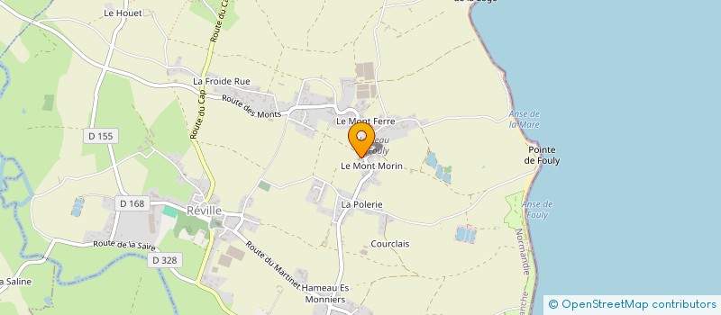 localisation de l'entreprise MONSIEUR PIERRE BOUDIN  REVILLE