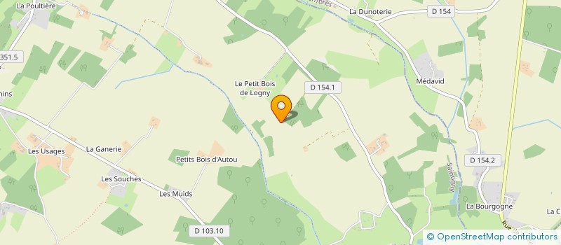 localisation de l'entreprise MONSIEUR PIERRE BOUDON à SAINTIGNY