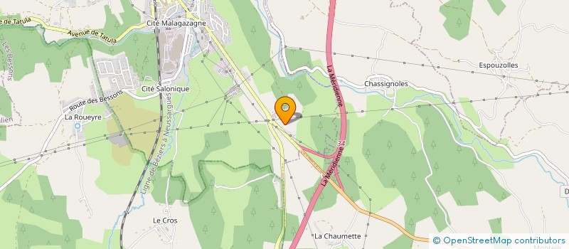 localisation de l'entreprise MONSIEUR PIERRE BOUDON  SAINT-CHELY-D'APCHER