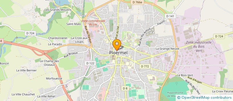 localisation de l'entreprise MONSIEUR PIERRE BOUEDO  GUILLAC