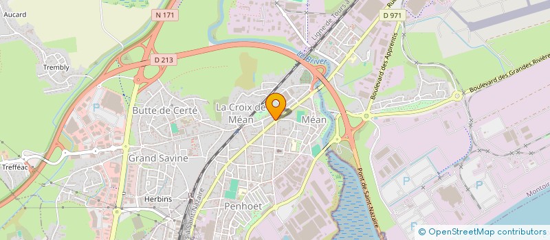 localisation de l'entreprise MONSIEUR PIERRE BOUETTE  SAINT-NAZAIRE