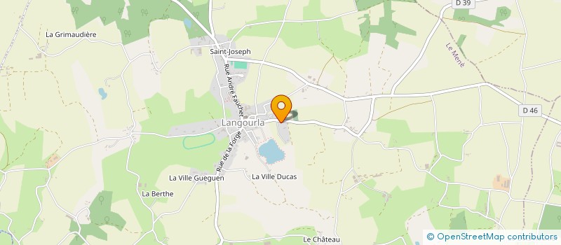 localisation de l'entreprise MONSIEUR PIERRE BOUGEARD à LE MENE