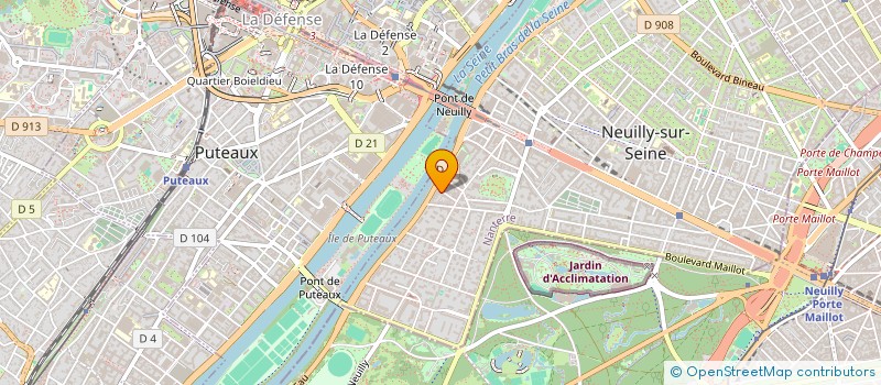localisation de l'entreprise MONSIEUR PIERRE BOULANGER à NEUILLY-SUR-SEINE