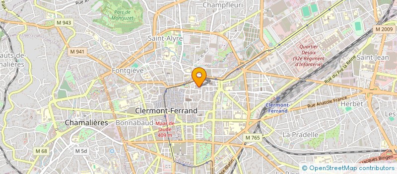 localisation de l'entreprise MONSIEUR PIERRE BOULLIAU à CLERMONT-FERRAND