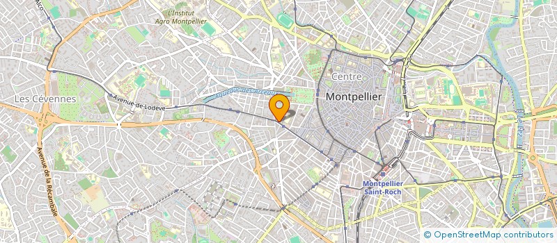 localisation de l'entreprise MONSIEUR PIERRE BOULLIER à MONTPELLIER