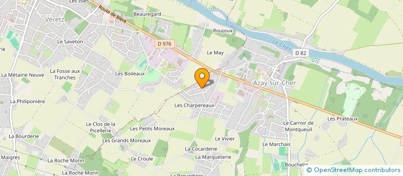 localisation de l'entreprise MONSIEUR PIERRE BOURBON à AZAY-SUR-CHER