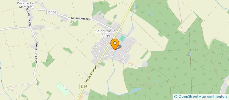 localisation de l'entreprise MONSIEUR PIERRE BOURDEAUDUCQ  SAINT-LYE-LA-FORET