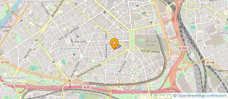 localisation de l'entreprise MONSIEUR PIERRE BOURG à LILLE