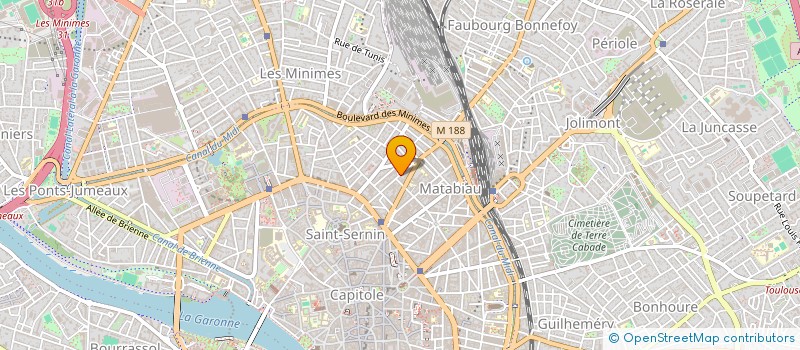 localisation de l'entreprise MONSIEUR PIERRE BOURGEAIS à TOULOUSE
