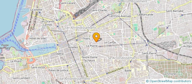 localisation de l'entreprise MONSIEUR PIERRE BOURGEOIS à MARSEILLE