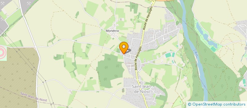localisation de l'entreprise MONSIEUR PIERRE BOURGEOIS  SAINT-JEAN-DE-NIOST