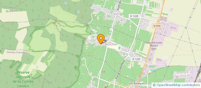 localisation de l'entreprise MONSIEUR PIERRE BOURGEOT  FIXIN