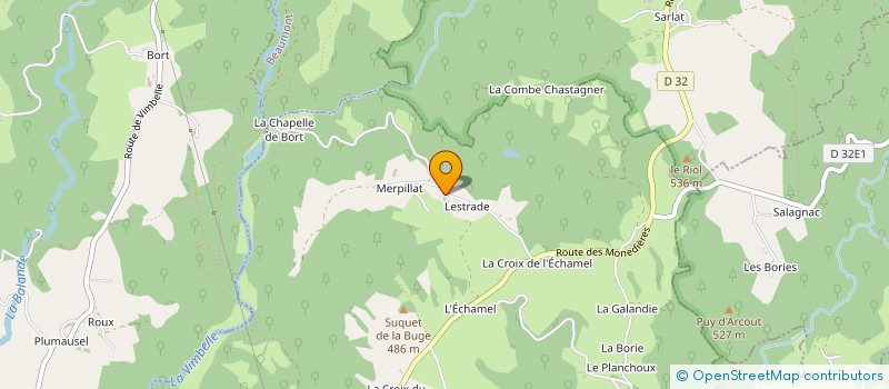 localisation de l'entreprise MONSIEUR PIERRE BOURNAZEL à ORLIAC-DE-BAR