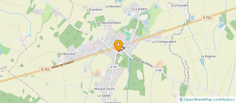 localisation de l'entreprise MONSIEUR PIERRE BOURNE  FROIDFOND