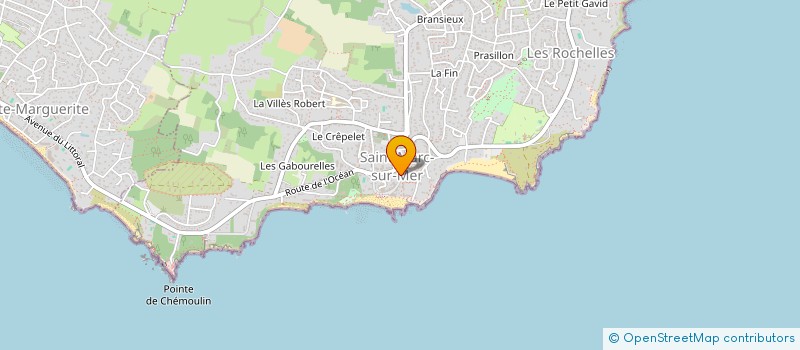 localisation de l'entreprise MONSIEUR PIERRE BOURNIGAULT  SAINT-NAZAIRE