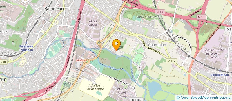 localisation de l'entreprise MONSIEUR PIERRE BOURSAULT  CHAMPLAN