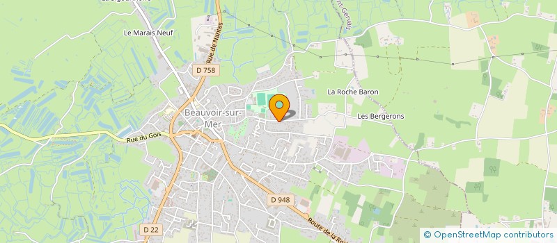 localisation de l'entreprise MONSIEUR PIERRE BOURY à BEAUVOIR-SUR-MER