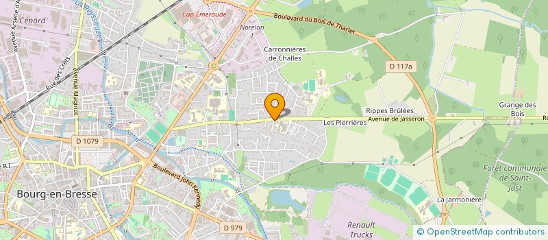localisation de l'entreprise MONSIEUR PIERRE BOURY à BOURG-EN-BRESSE