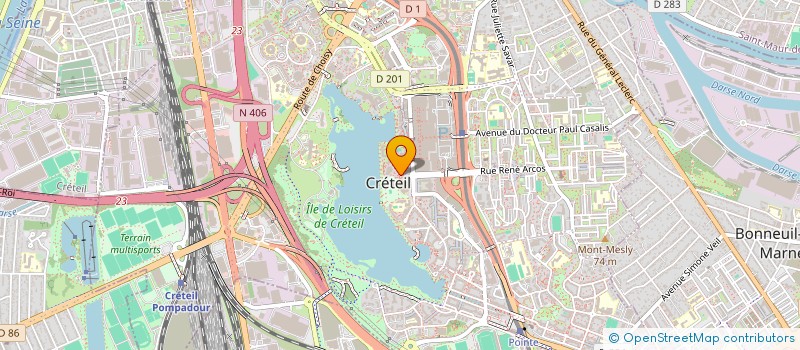 localisation de l'entreprise MONSIEUR PIERRE BOUSKILA à CRETEIL