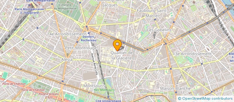 localisation de l'entreprise MONSIEUR PIERRE BOUSQUET  PARIS