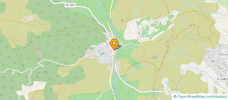 localisation de l'entreprise MONSIEUR PIERRE BOUSQUET  CABRIERES