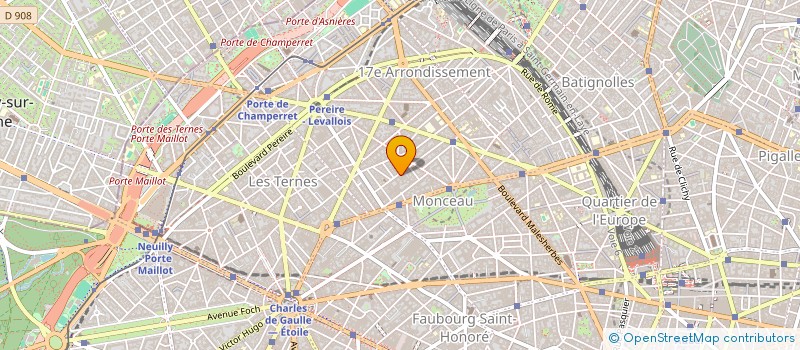 localisation de l'entreprise MONSIEUR PIERRE BOUSSAGUET  PARIS