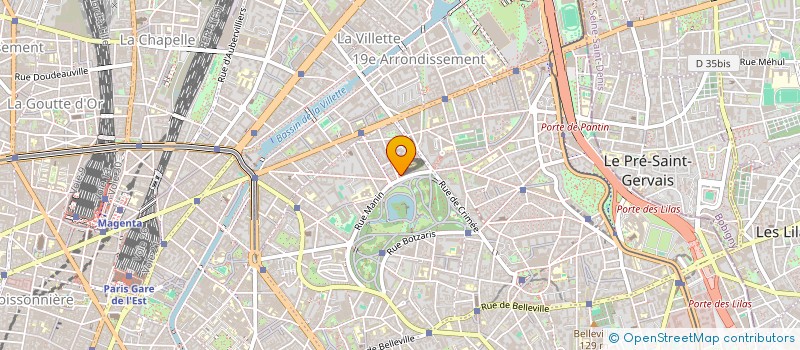 localisation de l'entreprise MONSIEUR PIERRE BOUSSEL  PARIS