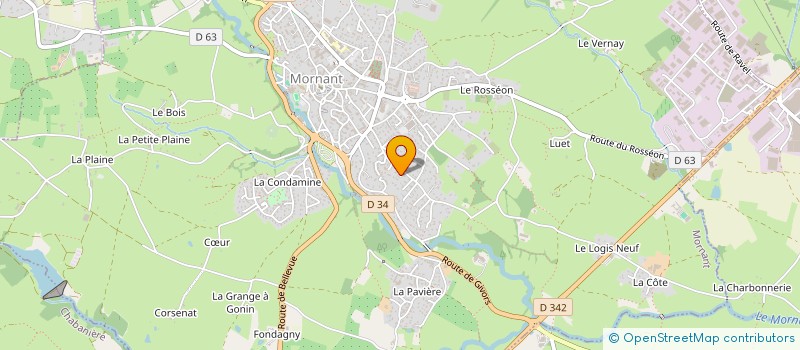 localisation de l'entreprise MONSIEUR PIERRE BOUTEILLE à CHABANIERE