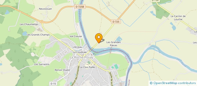localisation de l'entreprise MONSIEUR PIERRE BOUTET à YZEURES-SUR-CREUSE