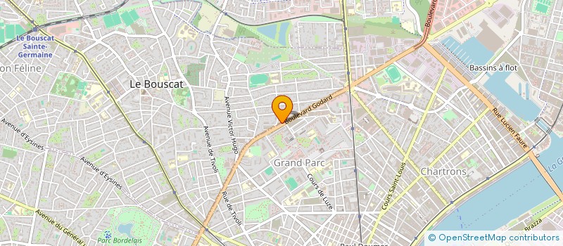 localisation de l'entreprise MONSIEUR PIERRE BOUTEVILLE  LE BOUSCAT