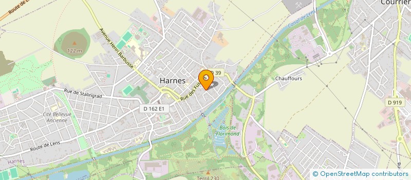 localisation de l'entreprise MONSIEUR PIERRE BOUTHEMY  HARNES