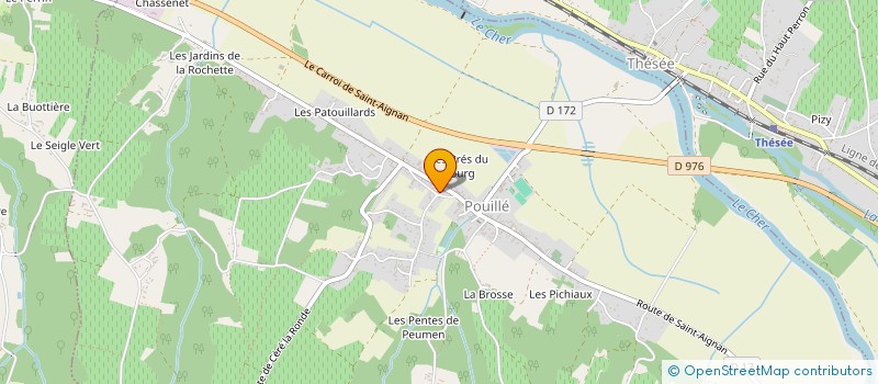 localisation de l'entreprise MONSIEUR PIERRE BOUTON  POUILLE