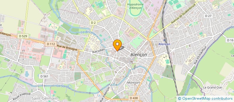 localisation de l'entreprise MONSIEUR PIERRE BOUTON à ALENCON