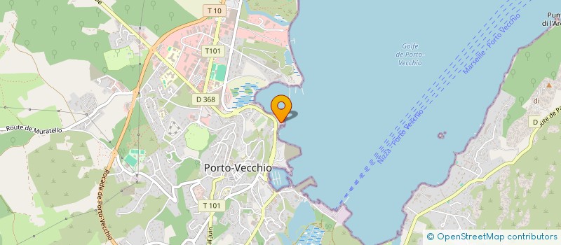 localisation de l'entreprise MONSIEUR PIERRE BOUVET à PORTO-VECCHIO
