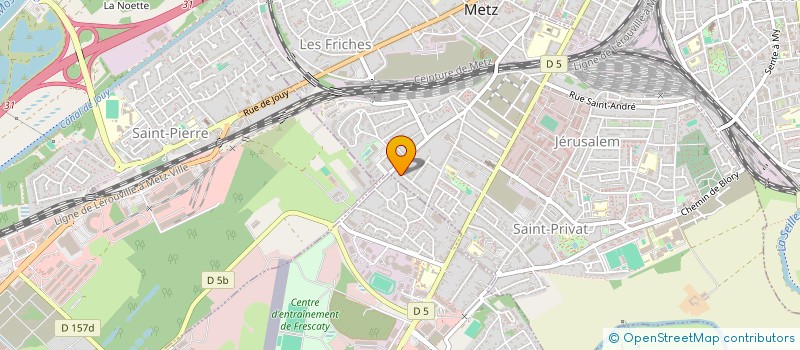 localisation de l'entreprise MONSIEUR PIERRE BOUVIER à MONTIGNY-LES-METZ
