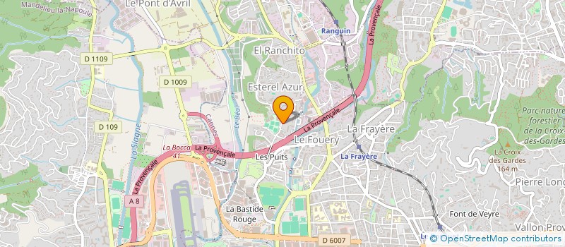 localisation de l'entreprise MONSIEUR PIERRE BOVIS à CANNES