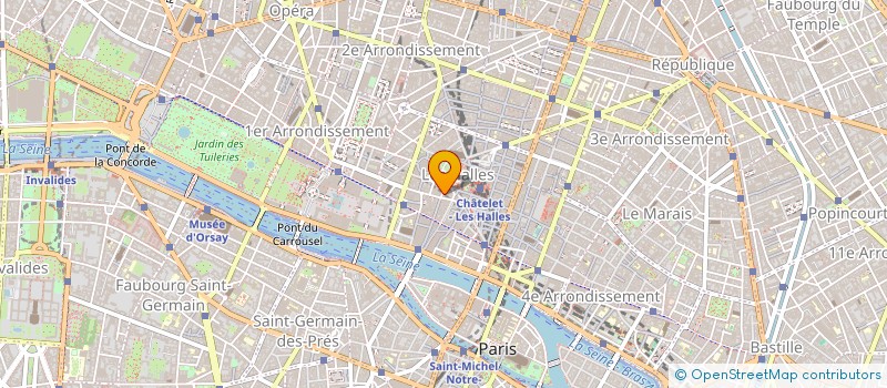 localisation de l'entreprise MONSIEUR PIERRE BOZ à PARIS