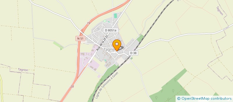 localisation de l'entreprise MONSIEUR PIERRE BOZ  TAGNON