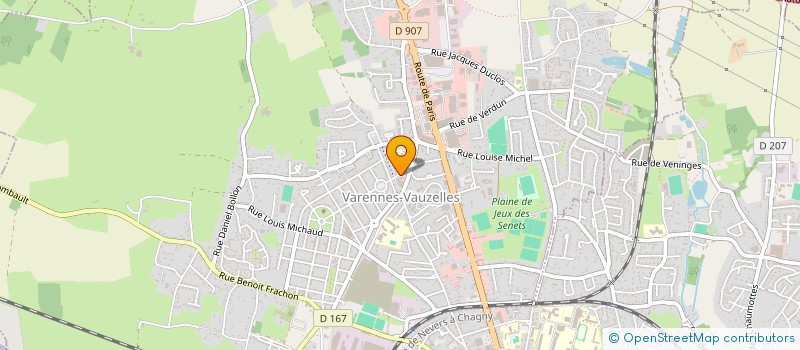 localisation de l'entreprise MONSIEUR PIERRE BRAC à VARENNES-VAUZELLES