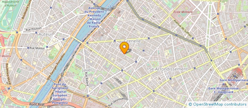 localisation de l'entreprise MONSIEUR PIERRE BRACKERS DE HUGO  PARIS