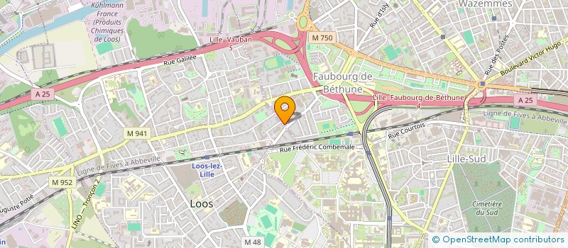 localisation de l'entreprise MONSIEUR PIERRE BRANCHU à LILLE
