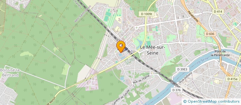 localisation de l'entreprise MONSIEUR PIERRE BRANZAC  LE MEE-SUR-SEINE