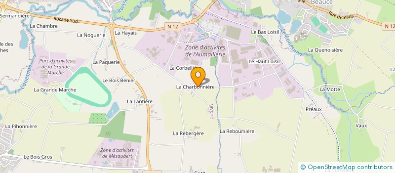 localisation de l'entreprise MONSIEUR PIERRE BRASSELET à JAVENE