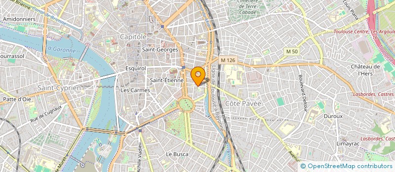 localisation de l'entreprise MONSIEUR PIERRE BRAUD à TOULOUSE