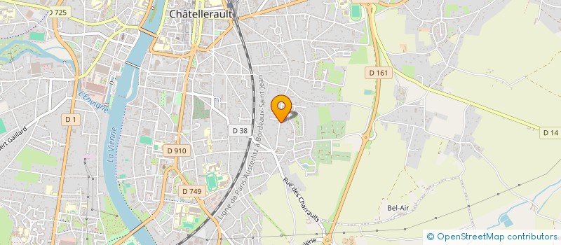 localisation de l'entreprise MONSIEUR PIERRE BRAUN à CHATELLERAULT