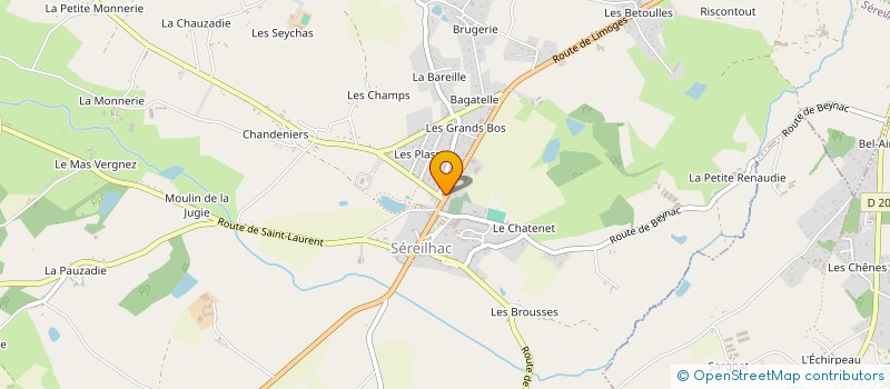 localisation de l'entreprise MONSIEUR PIERRE BRAYARD à SEREILHAC
