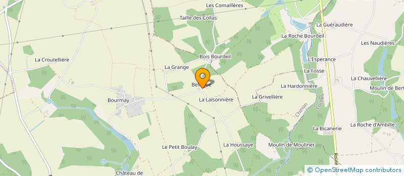 localisation de l'entreprise MONSIEUR PIERRE BREE à ROUZIERS DE TOURAINE