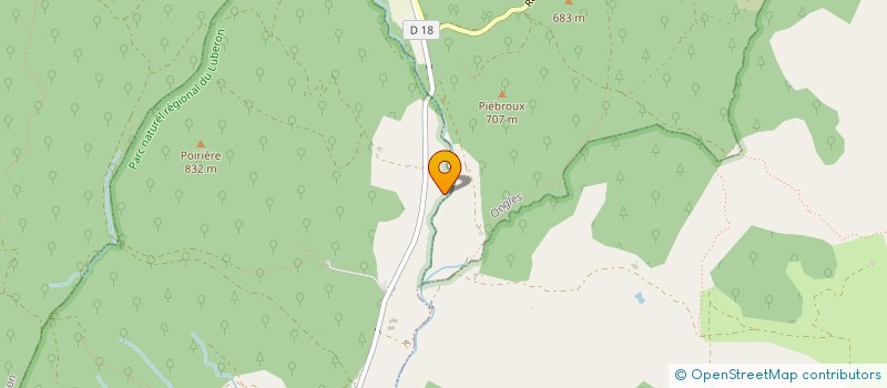 localisation de l'entreprise MONSIEUR PIERRE BREMOND  REDORTIERS